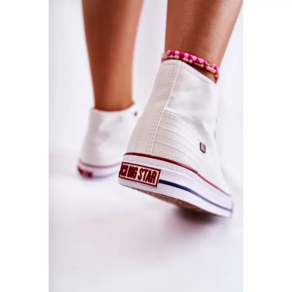  Дамски маратонки BIG STAR DD274332 WHITE Big Star Shoes 