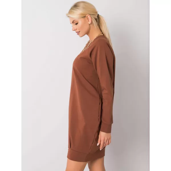  Рокля BASIC FEEL GOOD RV-TU-5184.93P СВЕТЛО КАФЯВО 