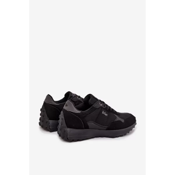  Мъжки кецове LEE COOPER LCJ-25-03-3796 ЧЕРЕН 