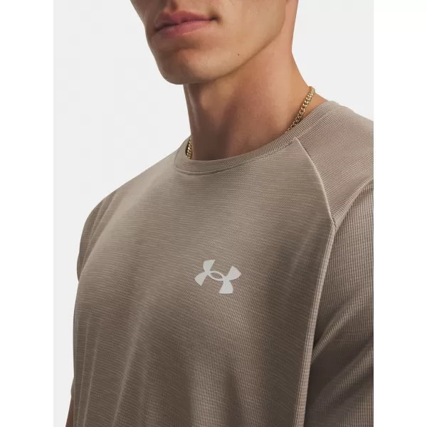  Мъжка тениска UNDER ARMOUR UA TECH TEXTURED SS 1382796-203 КАФЯВО 