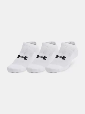 Чорапи UNDER ARMOUR UNISEX UA TC NO SHOW (3 PÁRY) 1386313-100 БЯЛО