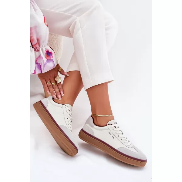  Дамски маратонки LOPEZ JUST DARE SS2D4008 WHITE/GREY Daniel Lopez Just Dare 