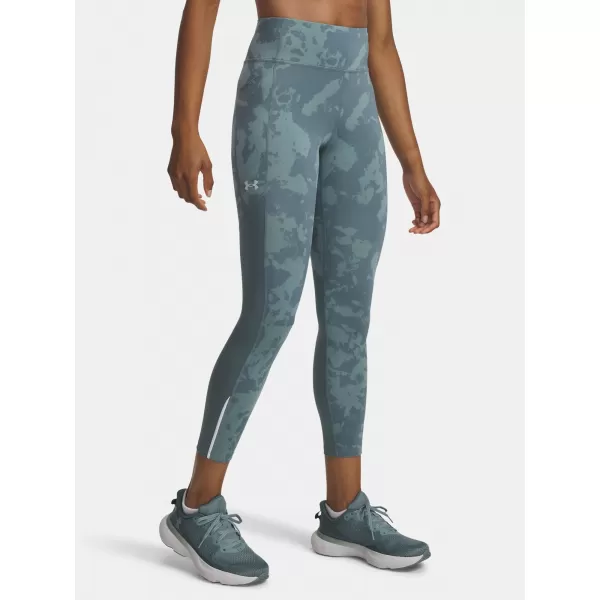  Дамски клин UNDER ARMOUR UA LAUNCH ANKLE PRINT TIGHTS 1369772-587 СИНЬО 