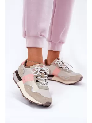 Дамски маратонки BIG STAR RR274243 PINK/GREY Big Star Shoes