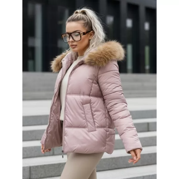  Дамско яке DSTREET TY5526 РОЗОВО 