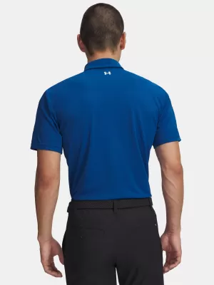 Мъжка тениска UNDER ARMOUR UA T2G PIQUE POLO 6012303-426 СИНЬО