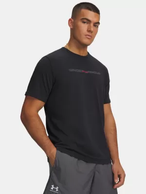 Мъжка тениска UNDER ARMOUR M BLUR WM SS 6009248-001 ЧЕРЕН