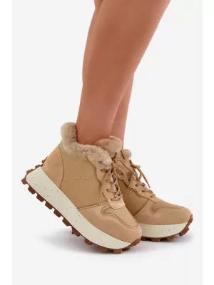 Дамски обувки BIG STAR OO274A330 BEIGE Big Star Shoes