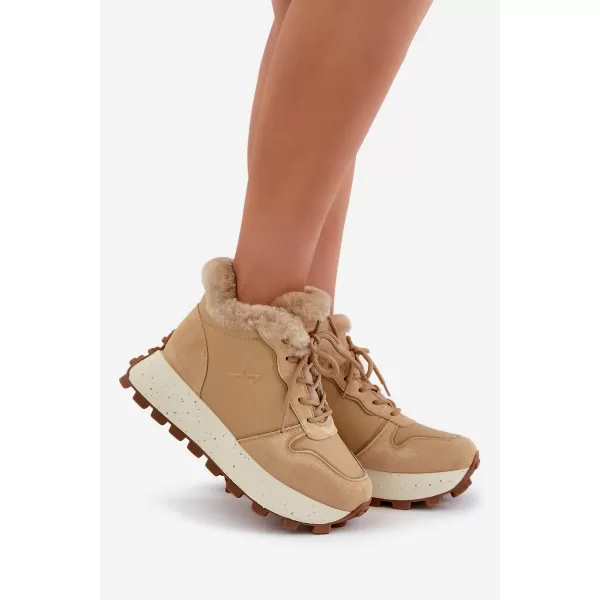  Дамски обувки BIG STAR OO274A330 BEIGE Big Star Shoes 