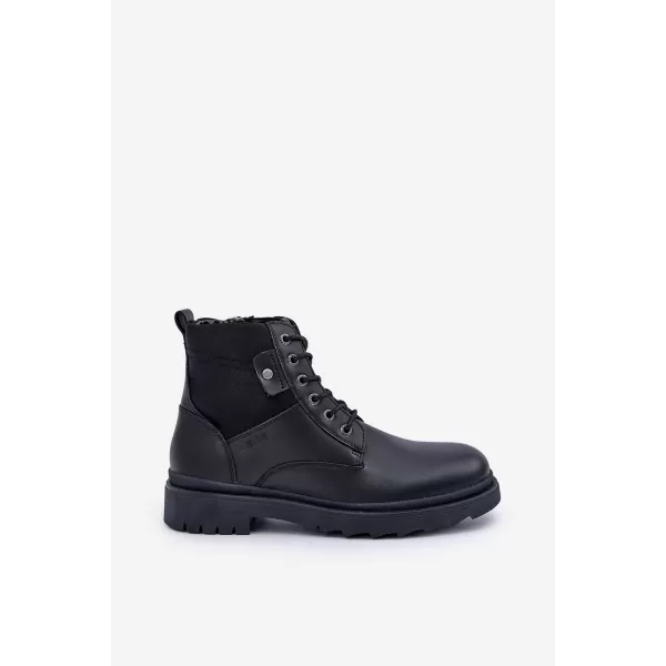  Мъжки обувки BIG STAR OO174166 BLACK Big Star Shoes 