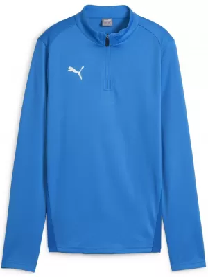 Дамска тениска PUMA TEAMGOAL TRAINING 1/4 ZIP WM 658631-02 E.BLU.LEMON/WHITE/TEAM ROYAL