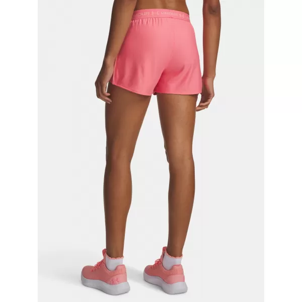  Дамски шорти UNDER ARMOUR TECH PLAY UP SHORTS 1389882-600 РОЗОВО 