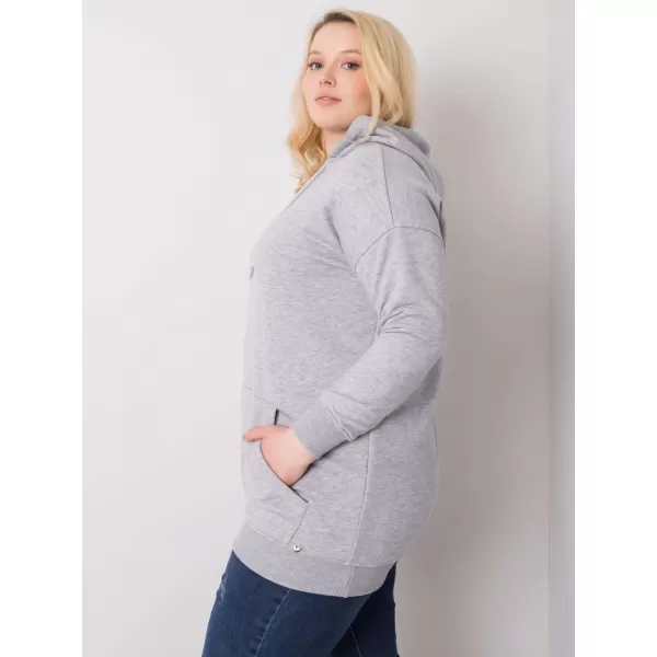  Дамски суичър BASIC FEEL GOOD RV-BL-6338.19X СИВО 