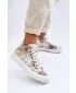 Дамски маратонки BIG STAR LL274047 WHITE/OLIVE Big Star Shoes