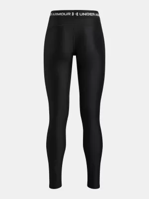 Клинове за момичета UNDER ARMOUR HEATGEAR LEGGING 6009975-001 ЧЕРЕН