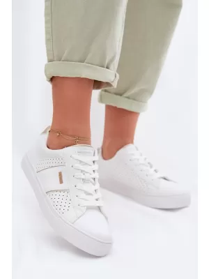 Дамски маратонки BIG STAR TT274291 WHITE Big Star Shoes