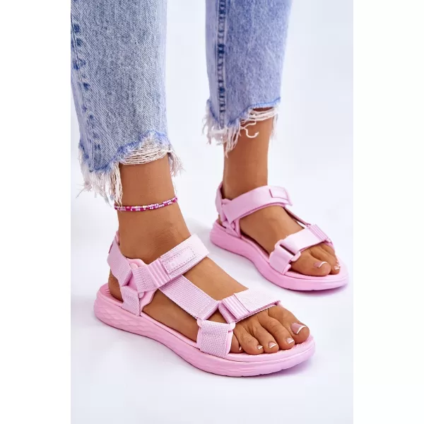  Дамски сандали BIG STAR LL274A100 PINK Big Star Shoes 