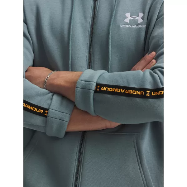  Мъжки суичър UNDER ARMOUR UA ICON FLEECE FZ TAPING 1390298-587 СИНЬО 