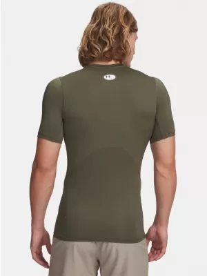Мъжка тениска UNDER ARMOUR HG ARMOUR COMP SS 1361518-390 ЗЕЛЕНО