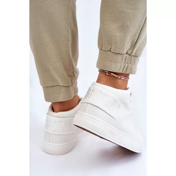  Дамски маратонки BIG STAR LL274002 WHITE Big Star Shoes 