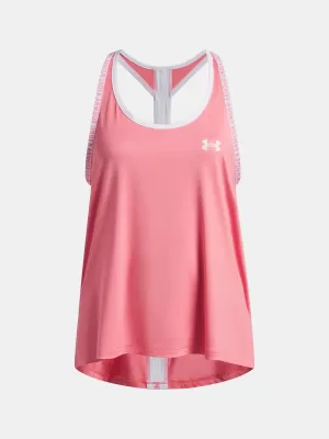 Потник за момиче UNDER ARMOUR TECH KNOCKOUT TANK 1363374-600 РОЗОВО