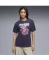 Дамска тениска PUMA GRAPHICS RELAXED TEE BETTER 691908_64 ДЪЛБОКА СЛИВА