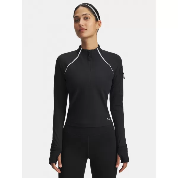 Дамска тениска UNDER ARMOUR UA VELOCITI PRO CW HALF ZIP 6004015-001 ЧЕРЕН 