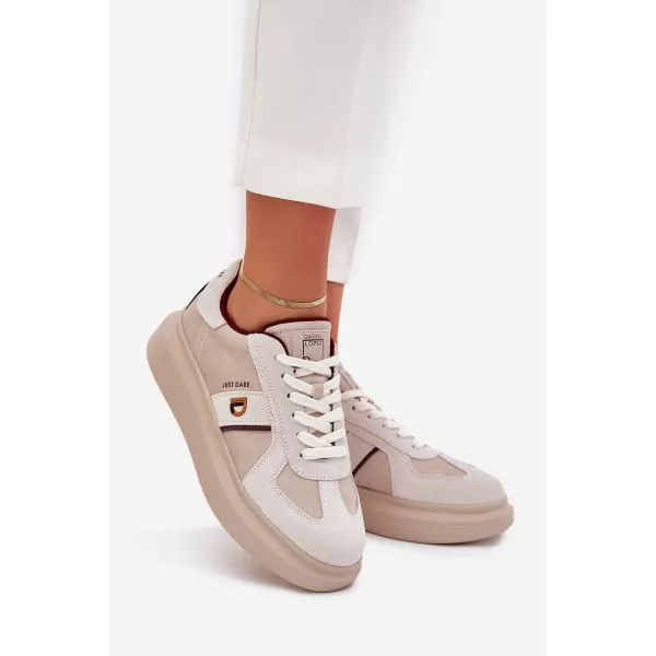  Дамски маратонки LOPEZ JUST DARE SS2D4003 BEIGE Daniel Lopez Just Dare 