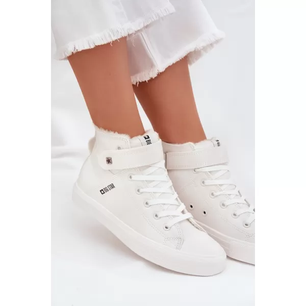  Дамски маратонки BIG STAR V274541FW WHITE Big Star Shoes 