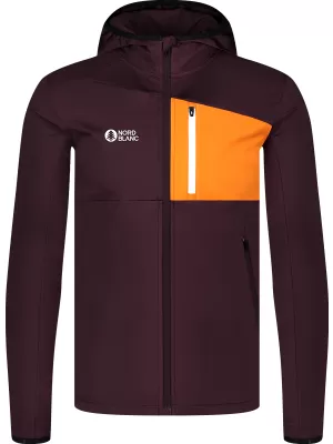 Мъжки суичър powerfleece NORDBLANC BRACKEN NBWFM8286 КАФЯВО