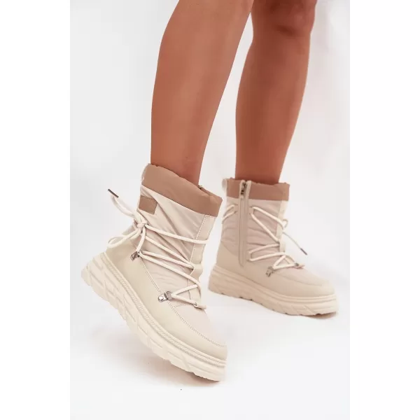  Дамски зимни боти LEE COOPER LCJ-25-44-3931 БЕЖОВО 