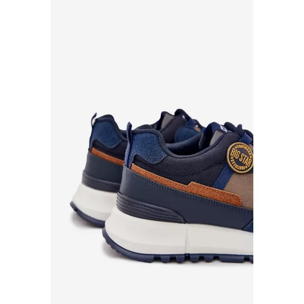 Мъжки кецове BIG STAR RR174279 BLUE Big Star Shoes 