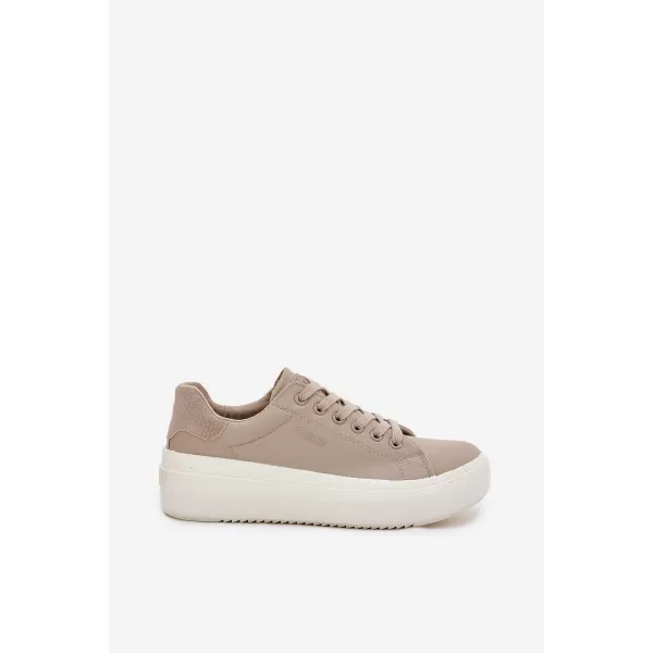  Дамски маратонки BIG STAR RR274465 BEIGE Big Star Shoes 