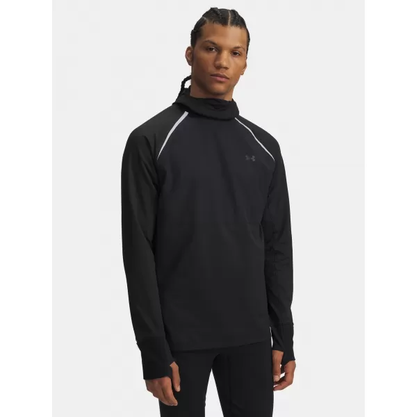  Мъжка тениска UNDER ARMOUR UA VELOCITI PRO CW BALACLAVA 6005969-004 ЧЕРЕН 