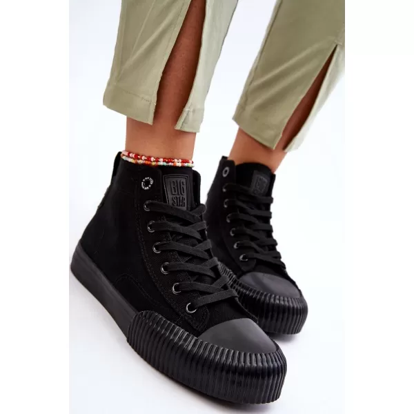  Дамски маратонки BIG STAR LL274444 BLACK Big Star Shoes 