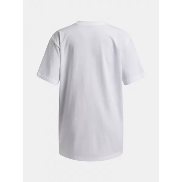  Тениска за момиче UNDER ARMOUR UA G BLOCK LOGO OS SS 6009720-100 БЯЛО 