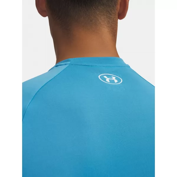  Мъжка тениска UNDER ARMOUR UA TECH 2.0 SS TEE СИНЬО 