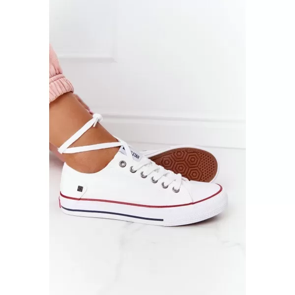  Дамски маратонки BIG STAR DD274336 WHITE Big Star Shoes 