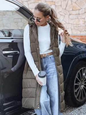Дамски елек DSTREET TY5268 ЗЕЛЕНО