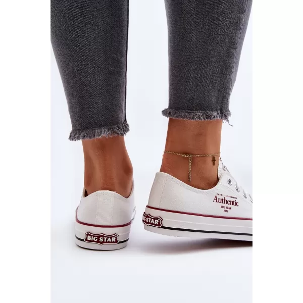  Дамски маратонки BIG STAR NN274235 WHITE Big Star Shoes 