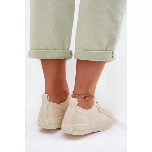 Дамски маратонки BIG STAR TT274818 BEIGE Big Star Shoes 