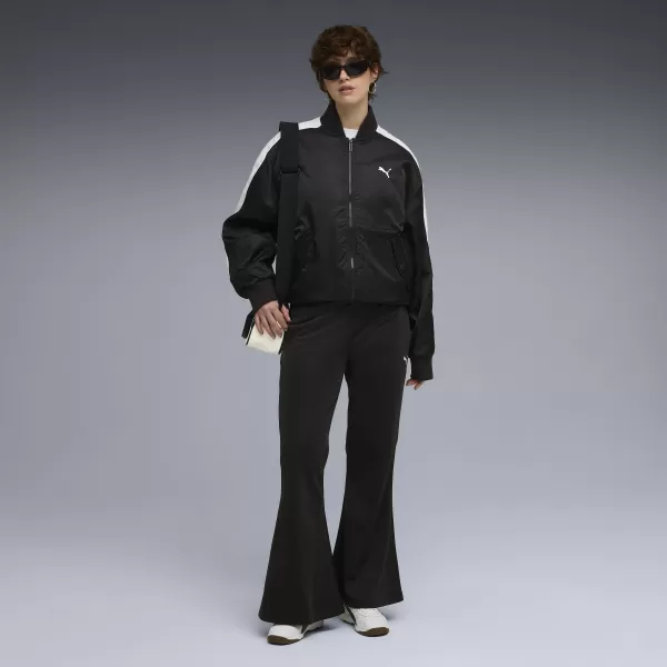  Дамски панталон PUMA WARDROBE ESS FLARED PANTS 632045-01 ПУМА ЧЕРНА 