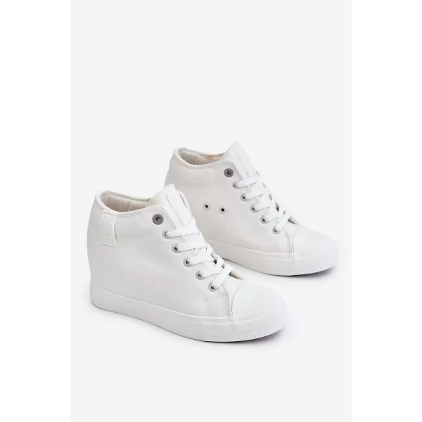  Дамски маратонки BIG STAR LL274035 WHITE Big Star Shoes 