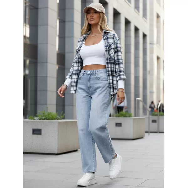  Дамски панталон DSTREET UY2934 СВЕТЛО СИНЬО 