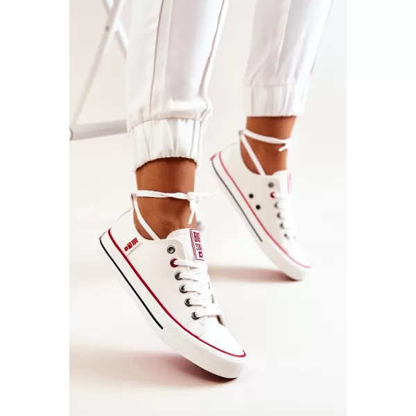  Дамски маратонки BIG STAR JJ274123 WHITE Big Star Shoes 