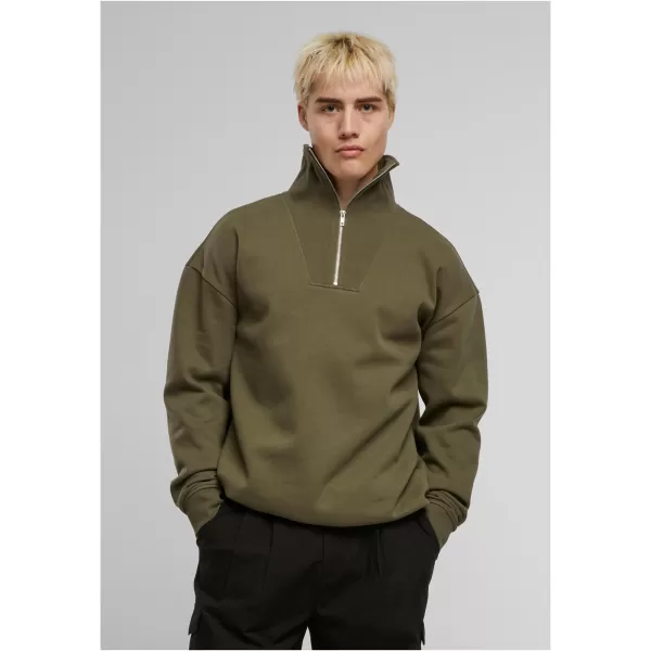 Мъжки суичър URBAN CLASSICS TB7594 МАСЛИНА 
