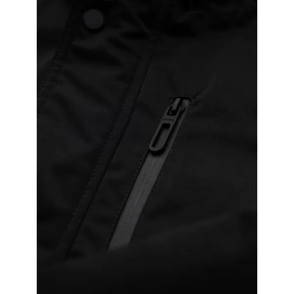  Мъжко палто OMBRE OM-JAPJ-0316 ЧЕРЕН 