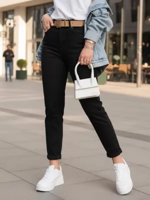 Дамски панталон DSTREET UY2873 ЧЕРЕН