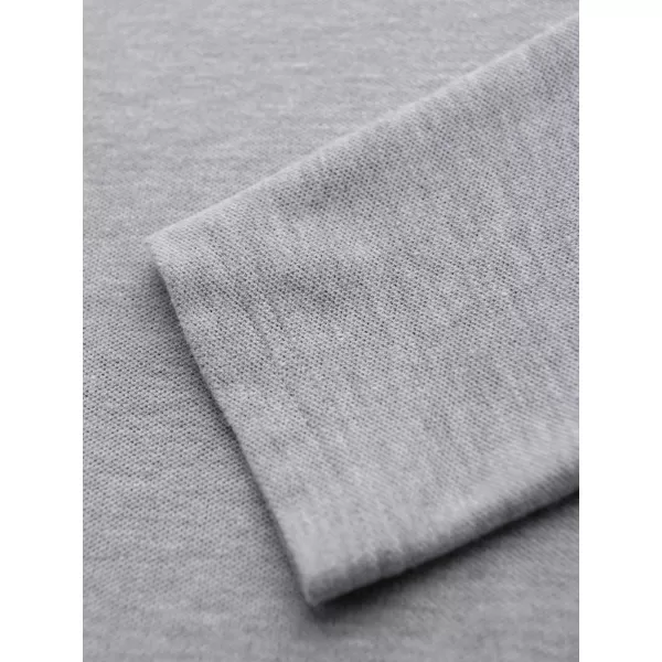  Мъжка тениска OMBRE OM-POBL-0162 СИВ МЕЛАНЖ 