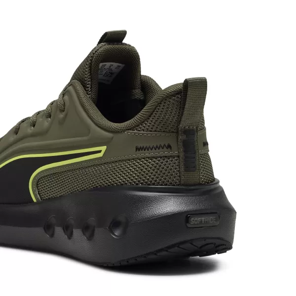  Ботуши PUMA SOFTRIDE CARSON 310154_22 ЛОДЕН ЗЕЛЕН/ЧЕРЕН/ЛУКС ЛАЙМ 